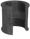 Sok 3/8" BSPP(F) Gietijzer Zwart - merk: GF