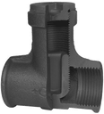 Adjustable Tee 599A 3/4" Gietijzer Zwart - merk: GF