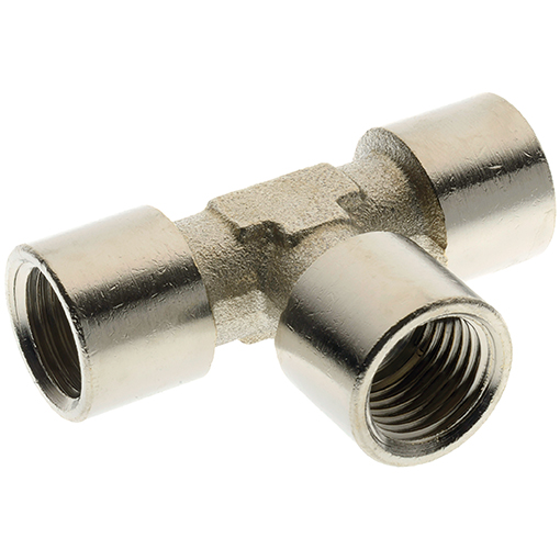 Tee Sok 3/8"BSPP(F)  ME/NI 