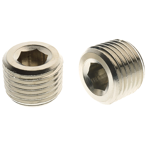 Plug 3/8"BSPT(M) ME/NI