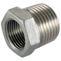 [RF6-241-0.3/8x0.1/4] Verloop Ring 3/8&quot;x1/4&quot;BSPT/BSSP(M/F) SS316