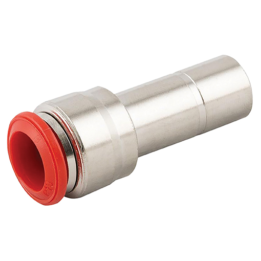 (PUSH-PR-10M-06M) Push-in Reducing Coupling 10mmx6mm Nickle-plated Brass