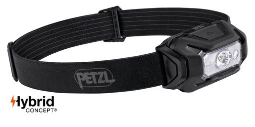 (PETZL-E069BA00) ARIA 1 RGB HEADLAMP BLACK - Compact, robust, and waterproof headlamp designed for proximity vision and featuring white or red/green/blue lighting. 350 lumens Black 