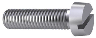 (BMCSVZM05X040) Cilinderschroef met zaagsleuf DIN84  M5x40mm 4.8 ELVZ 100's