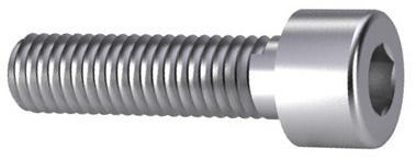 (BMINA2M06X006) Inbusbout DIN912 M6x6mm A2 100's