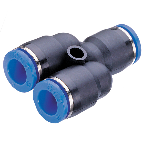 (33171000N) CDC Push-in Y-stuk Push-in koppeling 10mm