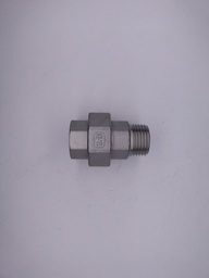 [RF6-341-0.1/2] 3-delige Koppeling 1/2&quot;BSPT/BSPP(M/F) SS316