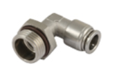 (PUSH-SSPL6-G02) Push-in Elbow Coupling RVS 6mm x 1/4" BSP Male