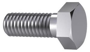 (BMTBVZM08X020) Tapbout DIN933 M8x20MM 8.8 Galva 100's
